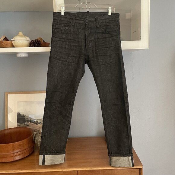DSQUARED2 Mens Cool Guy Selvedge Denim Jeans Sz 44 Slim Straight - 31" waist - Picture 1 of 12